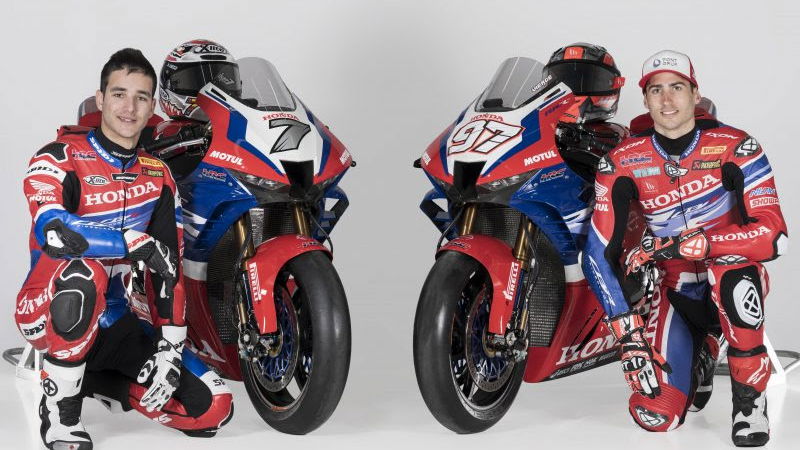 Team HRC present 2022 WorldSBK colours for Lecuona, Vierge